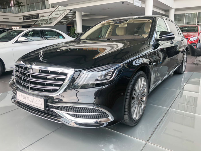 Xe S 450 May-bach màu đen về đến Vietnamstar Haxaco