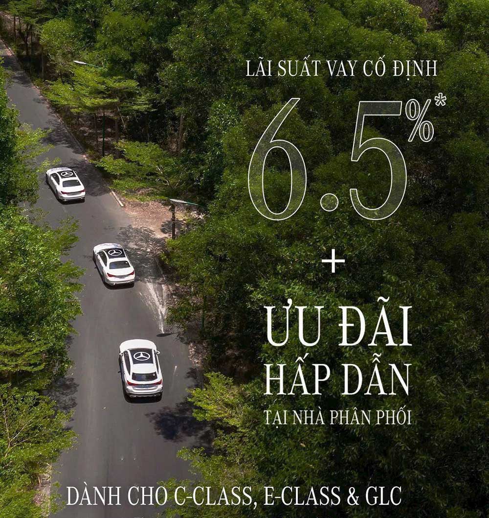 Mercedes-Benz Hỗ Trợ Tài Chính Cùng VPBank: Lãi Suất 6,5%/năm, Vay Đến 85%