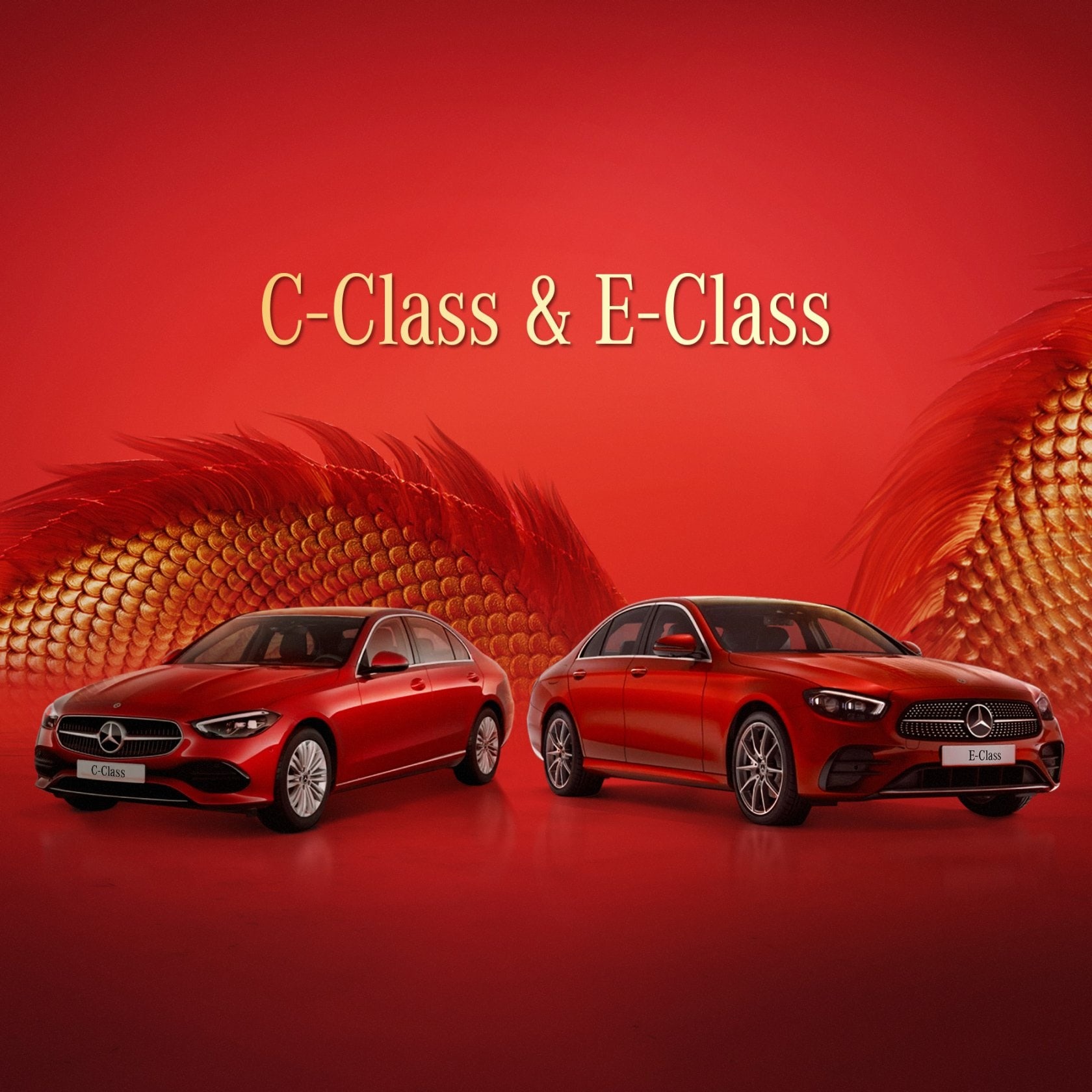 Ghi dấu ấn năm Rồng cùng C-Class, E-Class & V-Class với quà tặng 50% phí trước bạ